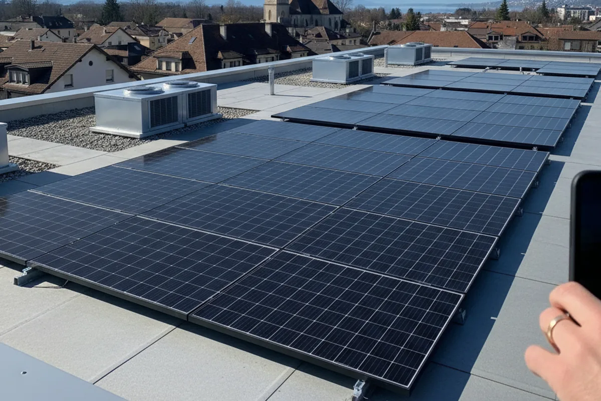 Panneaux solaires à Fribourg, Fribourg